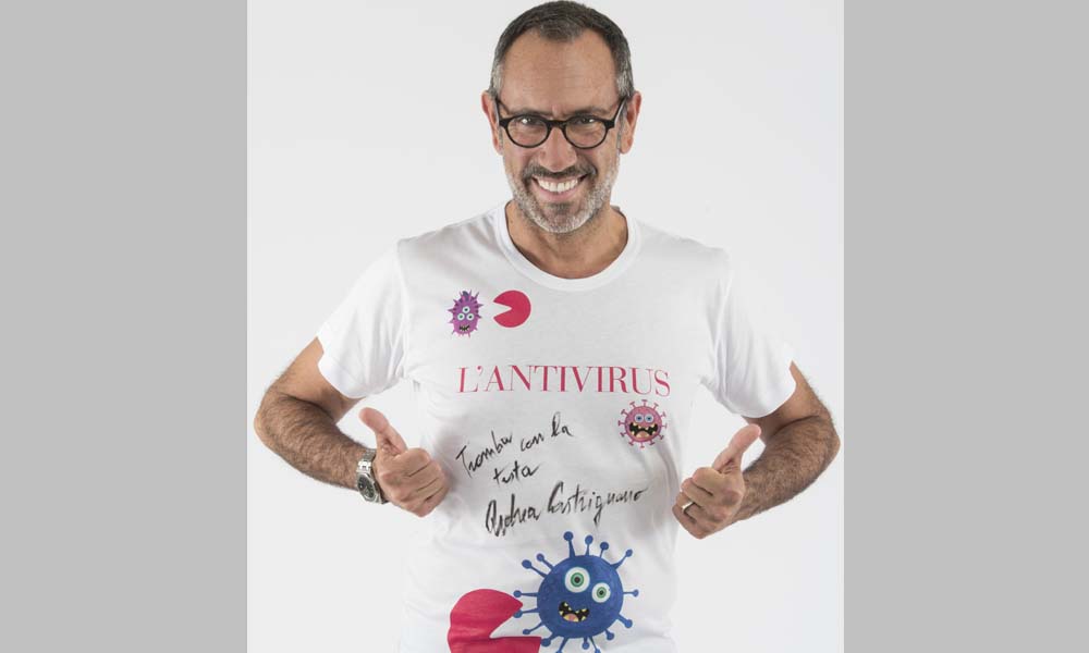 maglietta autografata da Andrea Castrignano